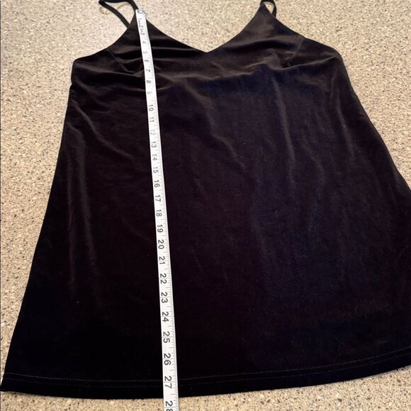 EIGHT PARIS Black Velvet V-Neck Mini Dress - Picture 6 of 8